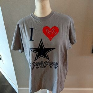 I love Cowboys ASL Large